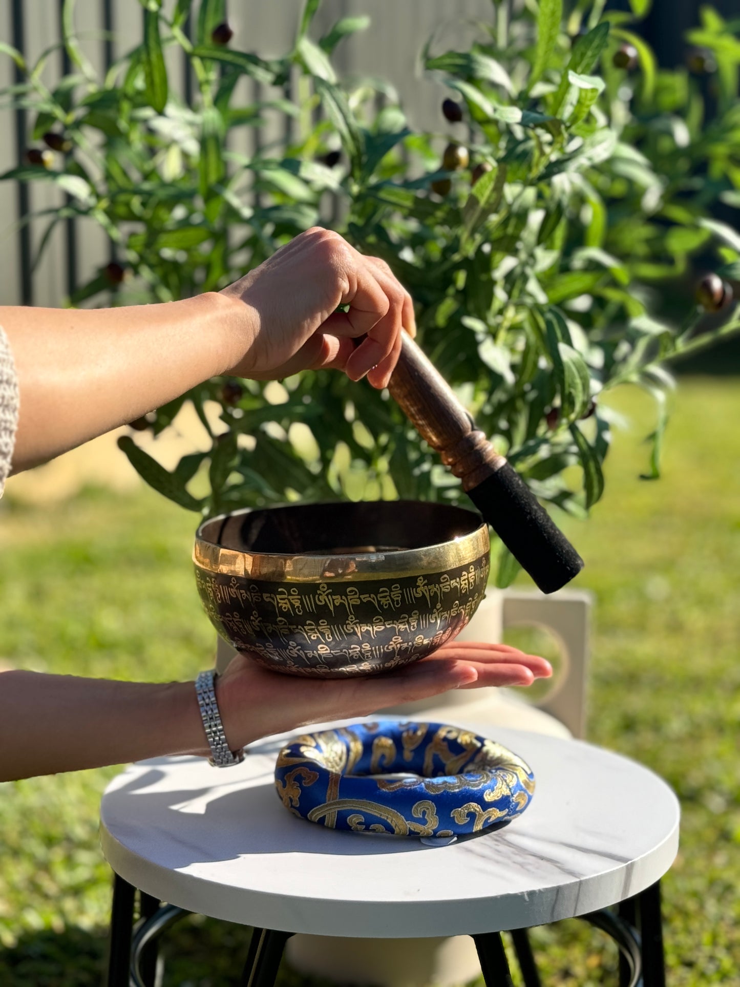 Hand-beaten Singing Bowl