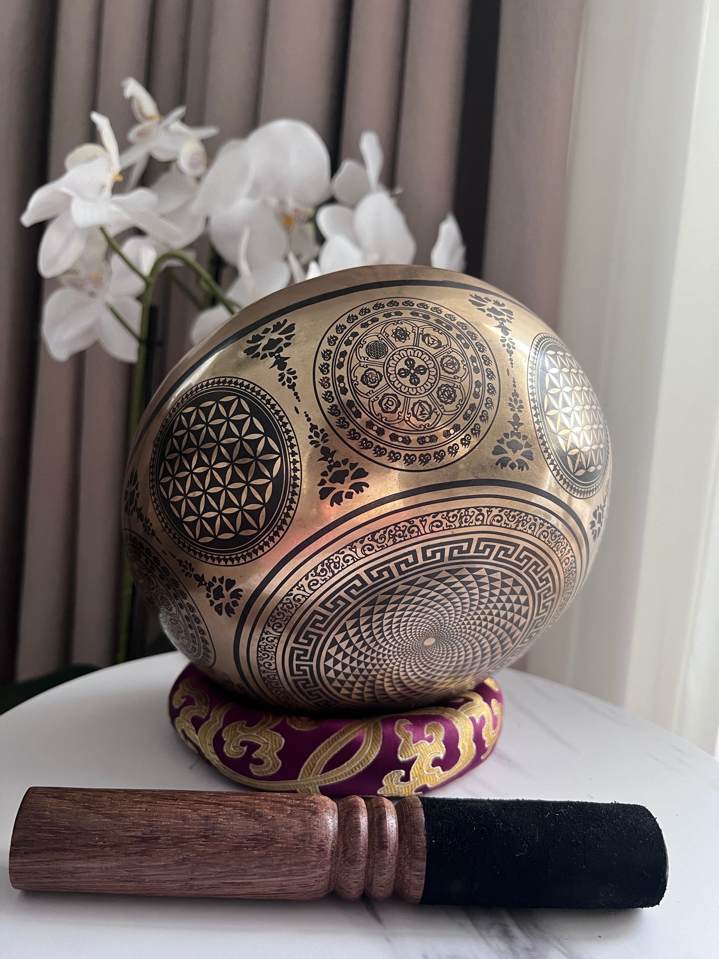 Flower of Life Singing Bowl