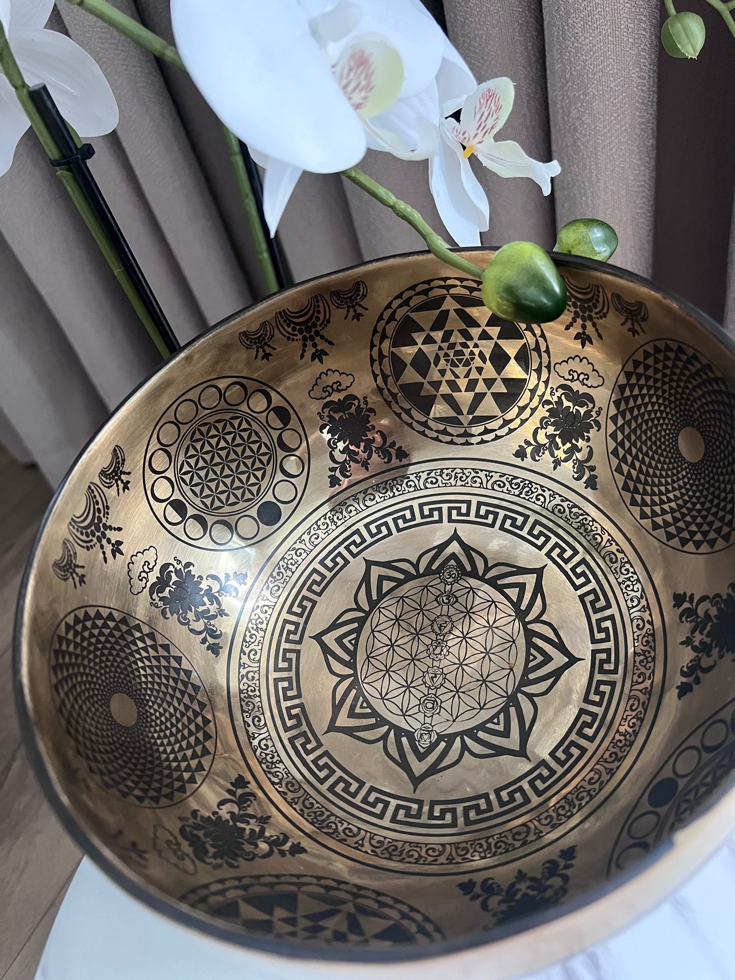 Flower of Life Singing Bowl