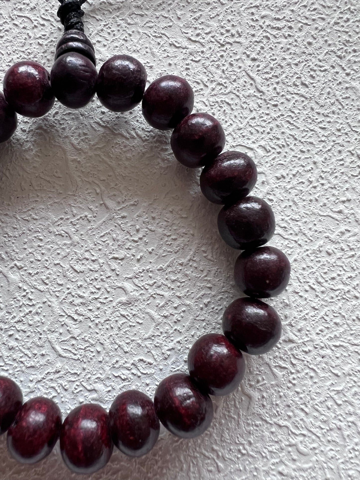 Dark Bodhi Seed Wrist Mala