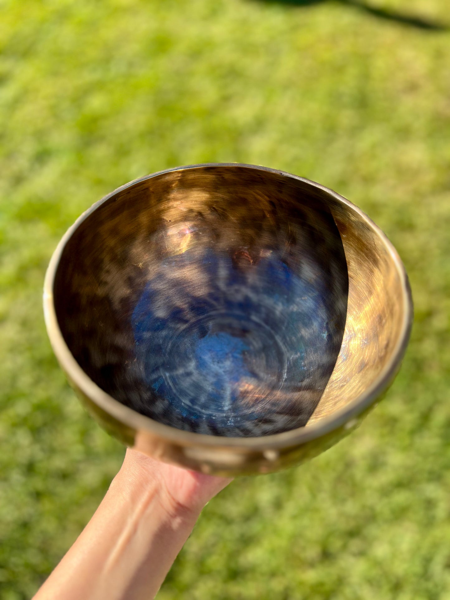 Full Moon Singing Bowl from Nepal