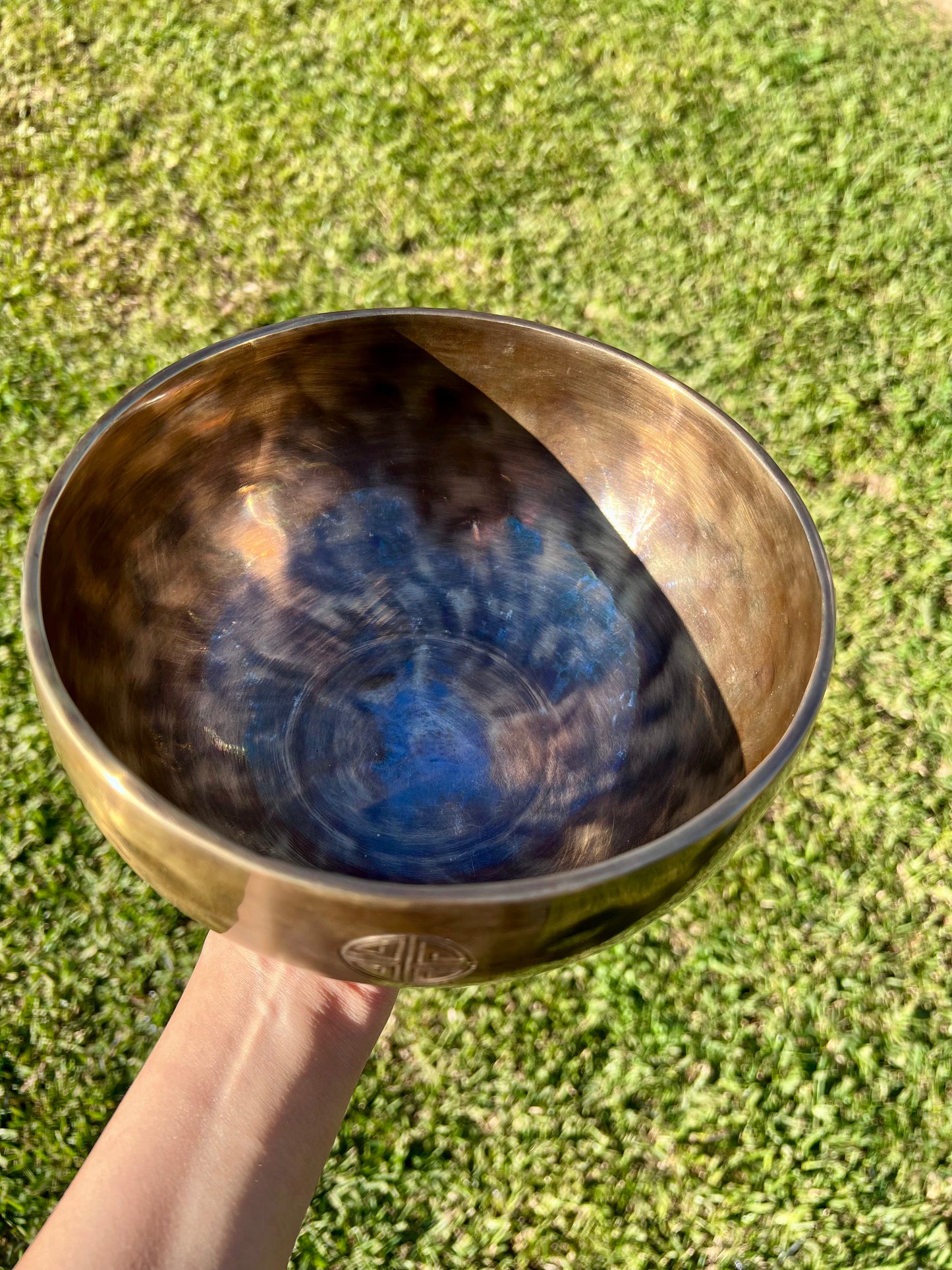 Full Moon Singing Bowl from Nepal