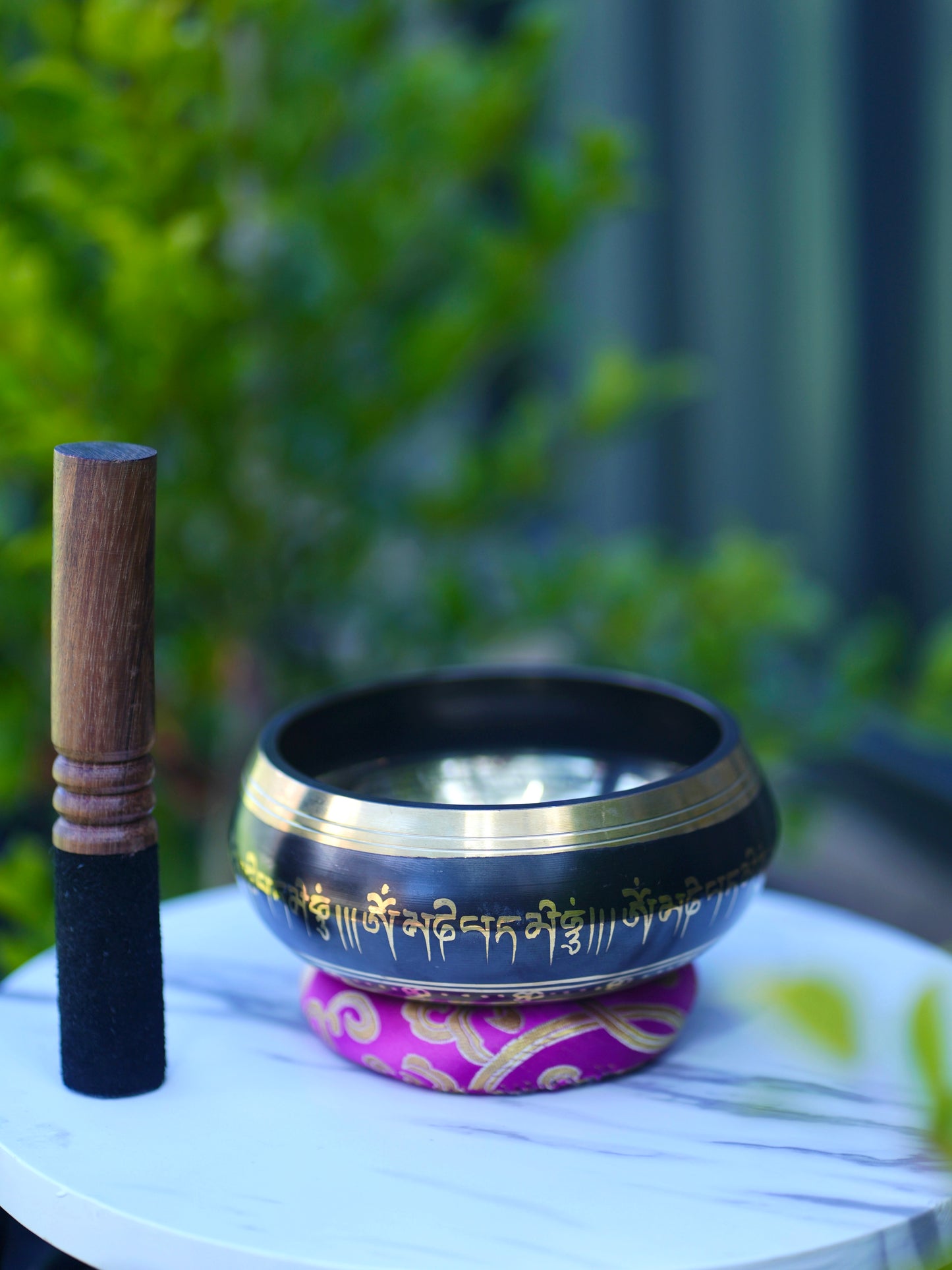 Buddha Engraved Singing Bowl