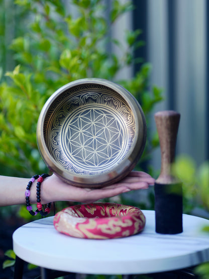 Flower of Life Singing Bowl