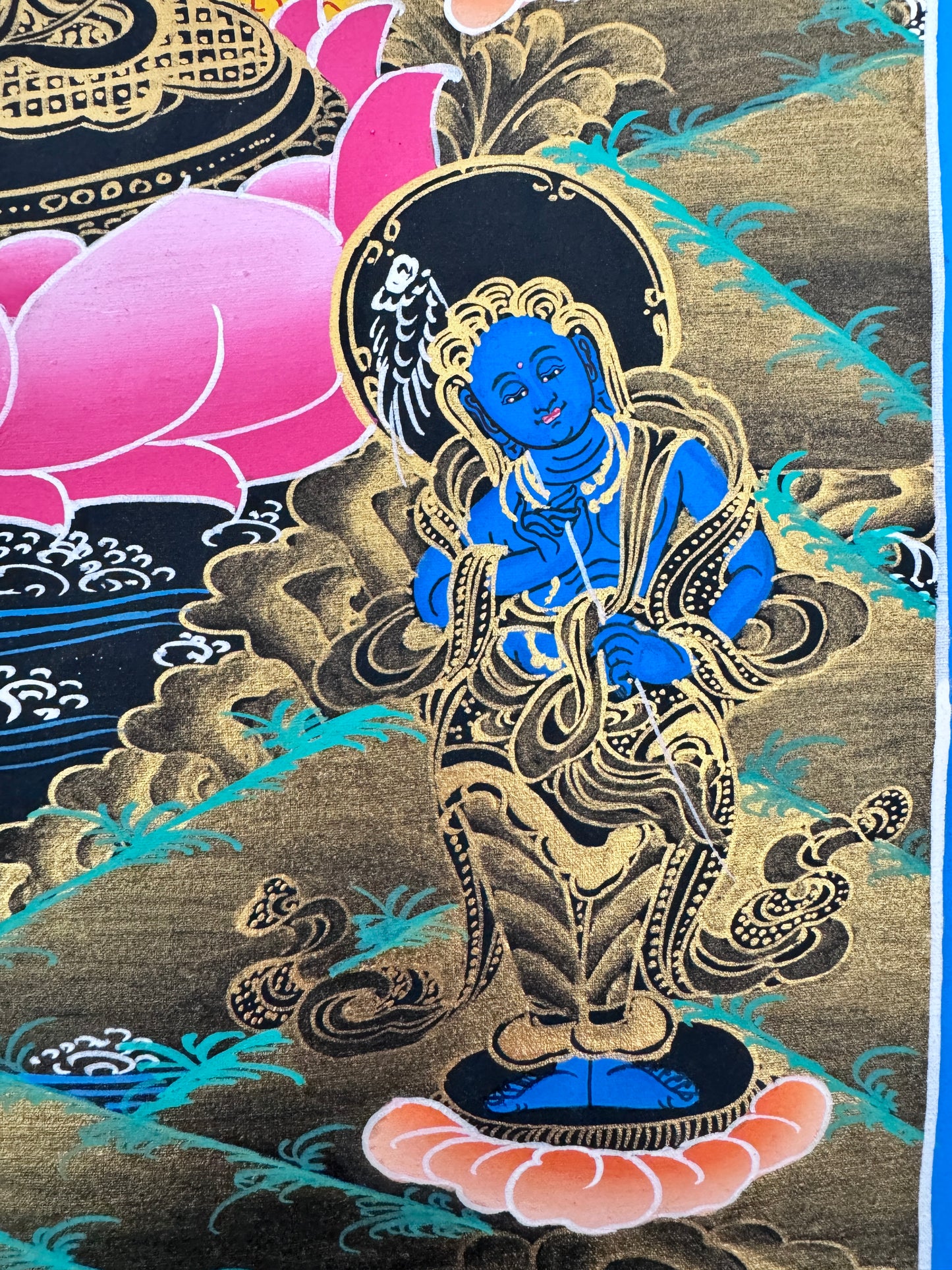 Green Tara Thangka Painting