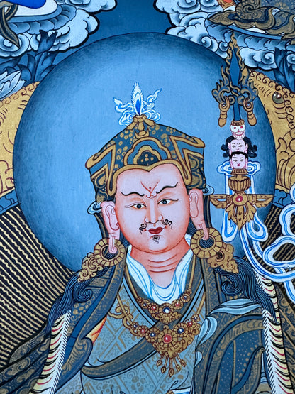 Guru Rimpoche Thangka Painting