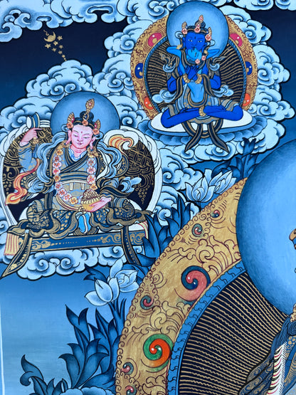 Guru Rimpoche Thangka Painting