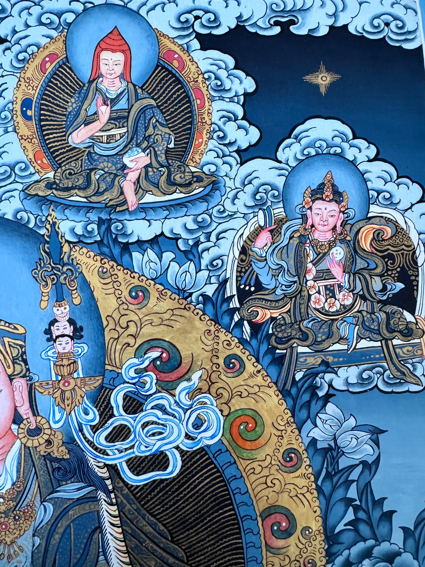 Guru Rimpoche Thangka Painting