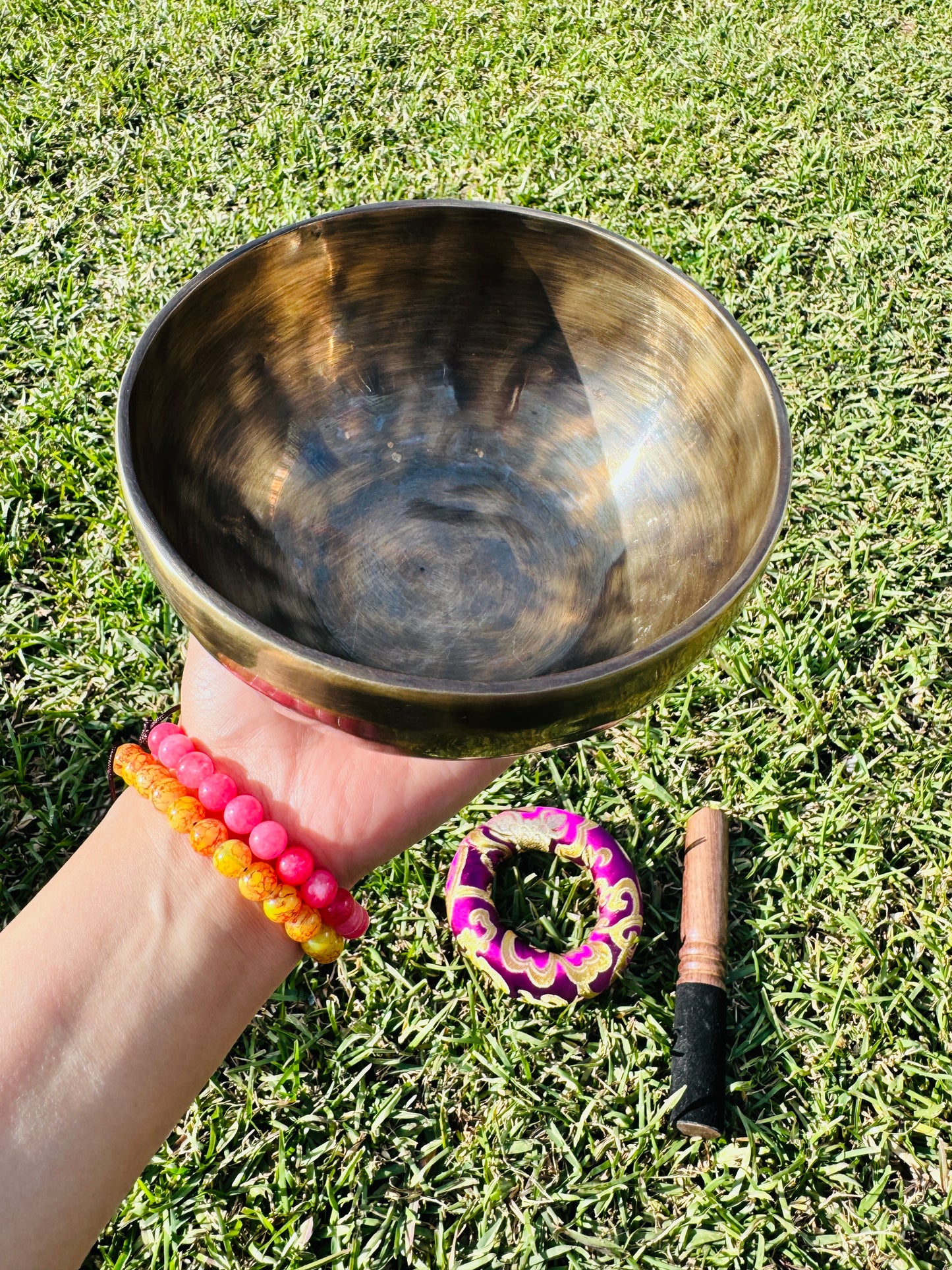 Antique Singing Bowl Set for Sound Healing