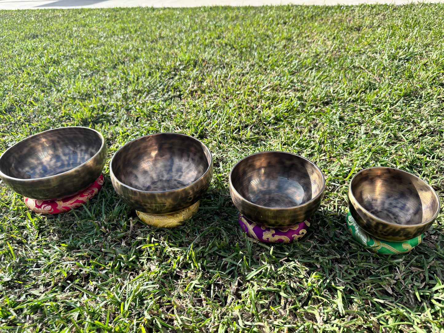 Antique Singing Bowl Set for Sound Healing