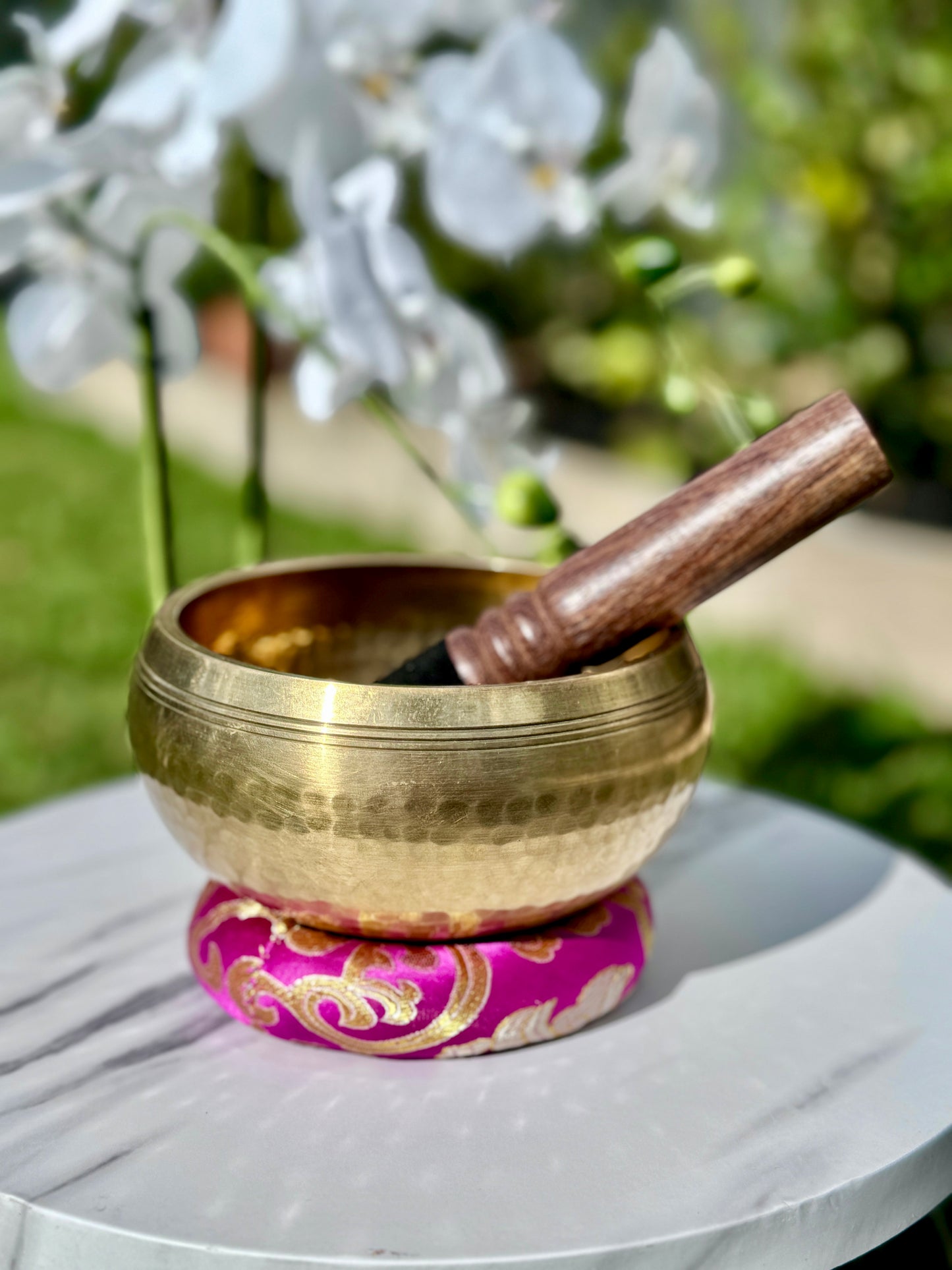 Hand-Hammered Tibetan Singing Bowl