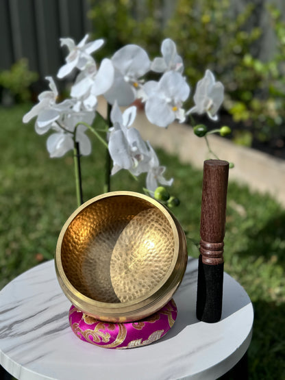 Hand-Hammered Tibetan Singing Bowl