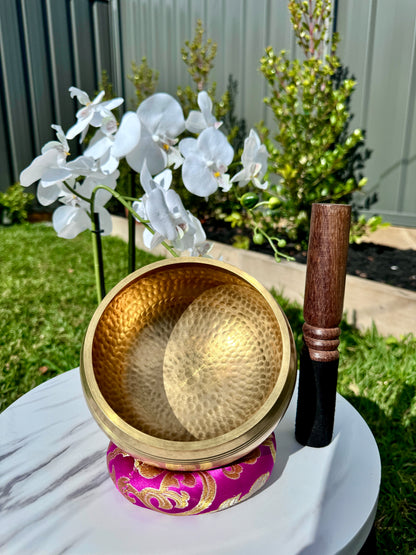 Hand-Hammered Tibetan Singing Bowl