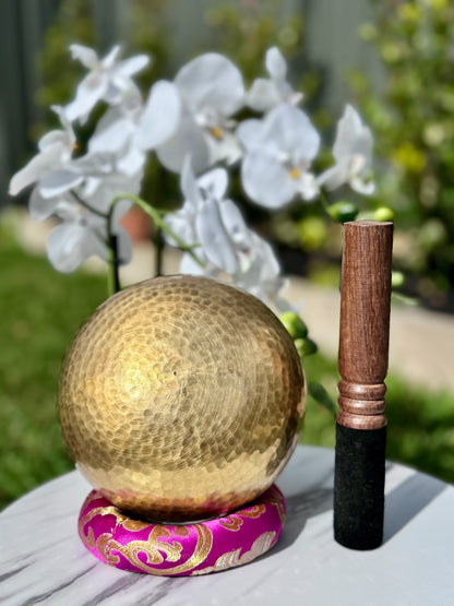 Hand-Hammered Tibetan Singing Bowl