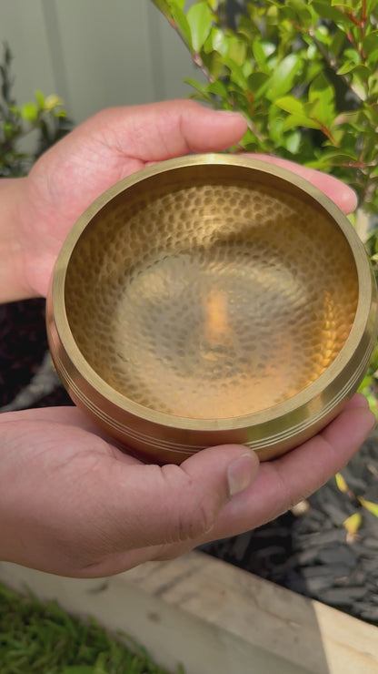 Hand-Hammered Tibetan Singing Bowl